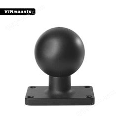 VINmounts®38.1X63.5mm孔距底座-2.25”工业球头底座“D”尺寸